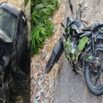 #LakhimpurKheri #RoadAccident #CarBikeCollision #TrafficNews #BreakingNews #AccidentNews #LakhimpurNews