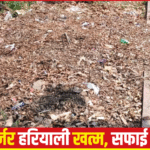 “पार्कों की बदहाली पर स्थानीय लोगों की चिंता